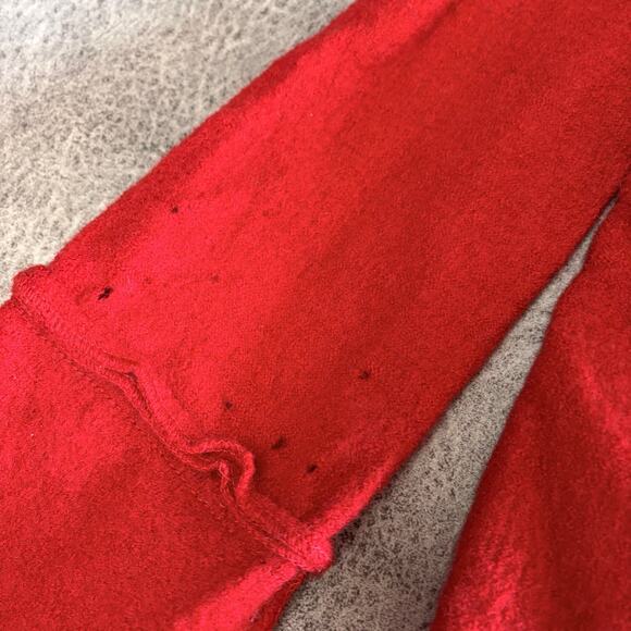 Vintage Wool Luii Red Long Coat - Picture 3 of 7